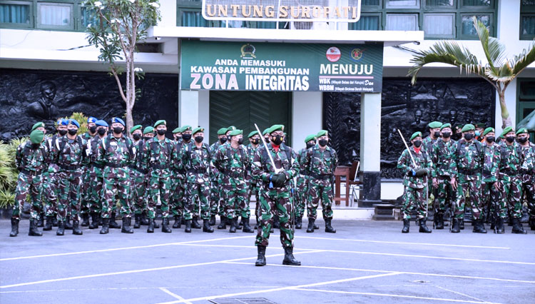 Pupuk Jiwa Nasionalisme Korem 083 Bdj Rutin Gelar Upacara Bendera Tiap