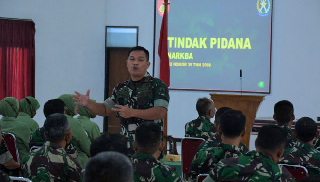 Suasana penyuluhan hukum di Makorem 071 Wijayakusuma oleh Tim Kumdam IV Diponegoro. (FOTO: Penrem 071 Wijayakusuma for TIMES Indonesia) 