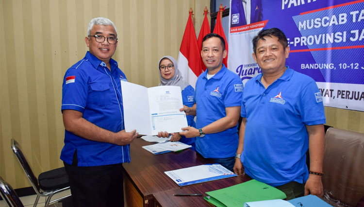 Saeful Bachri Resmi Jadi Ketua Terpilih DPC Demokrat Kabupaten Bandung
