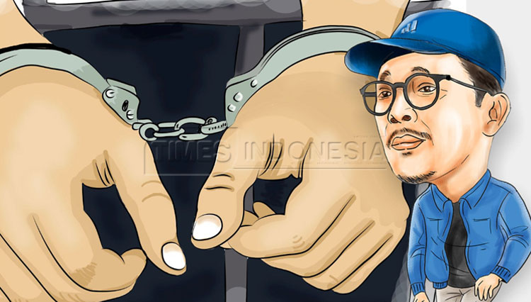 Ilustrasi Hasan Aminuddin. (Foto: Ryan H/TIMES Indonesia)
