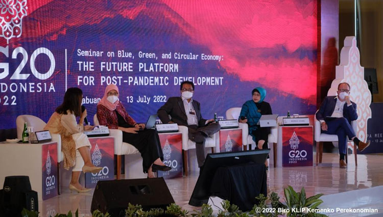 Side Event Pertemuan Sherpa ke-2 Presidensi G20 Indonesia, yang dilaksanakan di Labuan Bajo, Nusa Tenggara Timur, Rabu (13/7/2022). (Foto: Kemenko Perekonomian for TIMES Indonesia)
