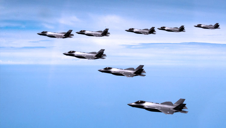 Kali Pertama AS Libatkan Pesawat Siluman Latihan Bersama Korea Selatan