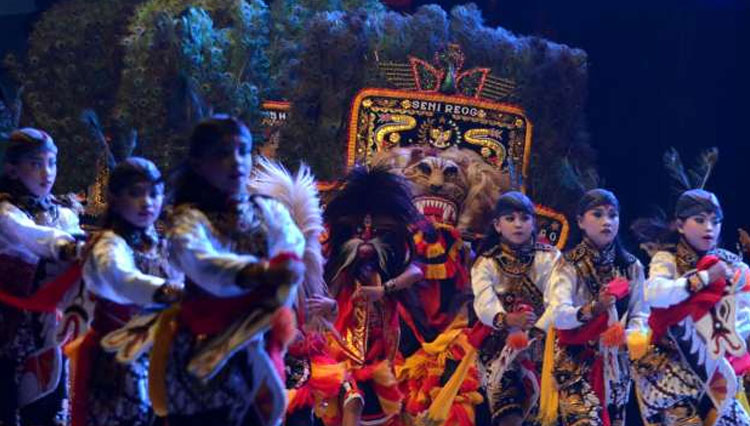 Grebeg Suro 2022, Peserta Festival Reog Mini di Ponorogo Membludak