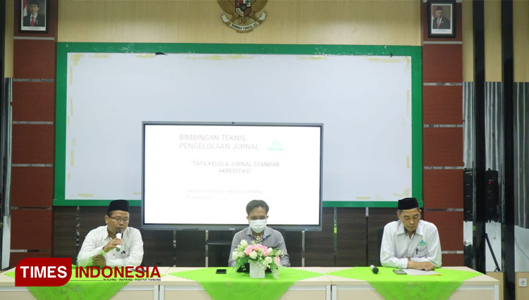 Siapkan Prodi Punya Jurnal Terakreditasi Fakultas Syariah Uin Khas Jember Gelar Bimtek