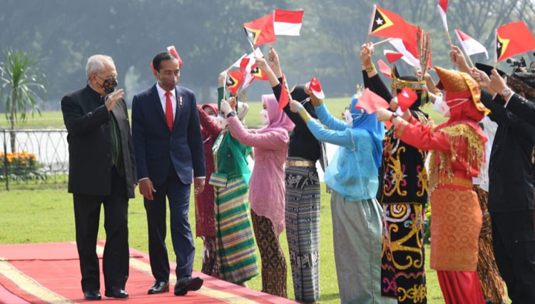 Presiden RI Jokowi dan Presiden Timor Leste Sepakat Perkuat Kerjasama Ekonomi