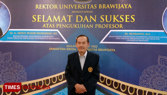 Abdul Wahib Muhaimin Dikukuhkan Jadi Profesor Manajemen Agribisnis FP UB