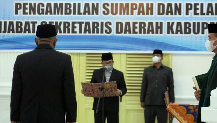 Bupati Cirebon Tunjuk Kepala BKPSDM Sebagai Pj Sekda