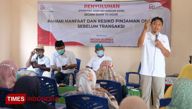 Indah Kurnia Dan OJK Terus Edukasi Masyarakat Bahaya Pinjol Ilegal ...