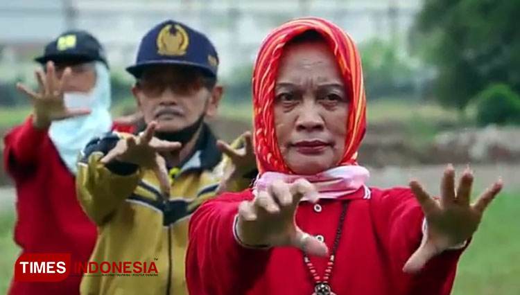 PWRI Kota Batu Gelar Senam dan Jalan Sehat