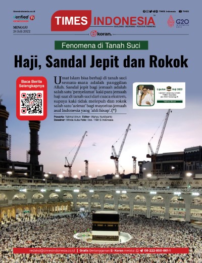 Edisi Minggu, 24 Juli 2022: E-Koran, Bacaan Positif Masyarakat 5.0