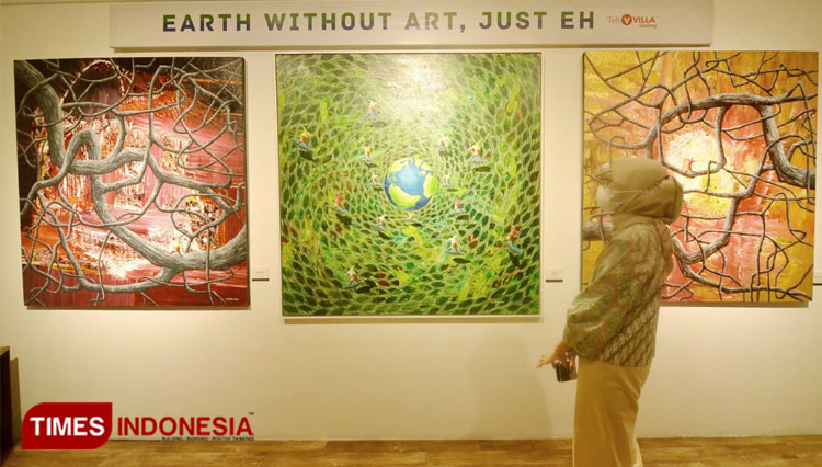 Art for Humanity, Maha Karya Empat Pelukis Bali Tampil di Teh Villa Gallery