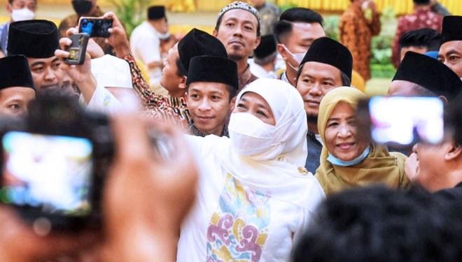 Sekitar 200 remaja masjid dari seluruh Jatim mengikuti pelatihan manajemen bisnis dan keuangan syariah oleh Dewan Masjid bekerja sama dengan Pemprov di Hotel Utami Sidoarjo, Minggu (24/7/2022).(foto: Dok.Humas Pemprov Jatim)