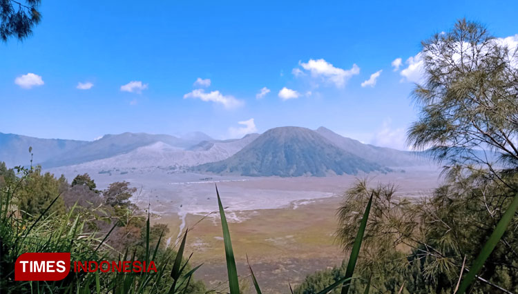 Wisata Bromo di Probolinggo yang akan segera punyak jembatan kaca. (FOTO: Moh Ramli/TIMES Indonesia)