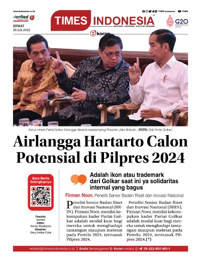 	Edisi Jumat, 29 Juli 2022: E-Koran, Bacaan Positif Masyarakat 5.0