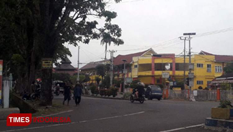 Kamera ETLE Terpasang di Simpang Tiga Jam Gadang Pagaralam