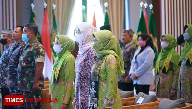 Konferensi Cabang VIII Muslimat NU Kabupaten Banyuwangi. (Foto: Laila Yasmin/TIMES Indonesia)