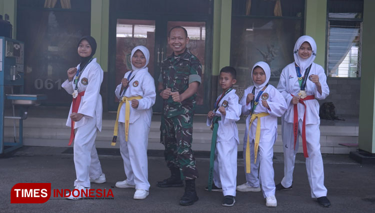 Membanggakan, 5 Anak Anggota Kodim 0617/Majalengka Borong Medali