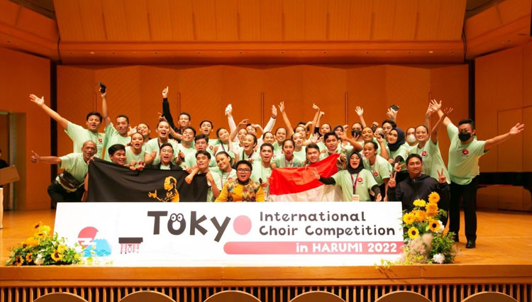 Voca Erudita of UNS Won Tokyo International Choir Competition