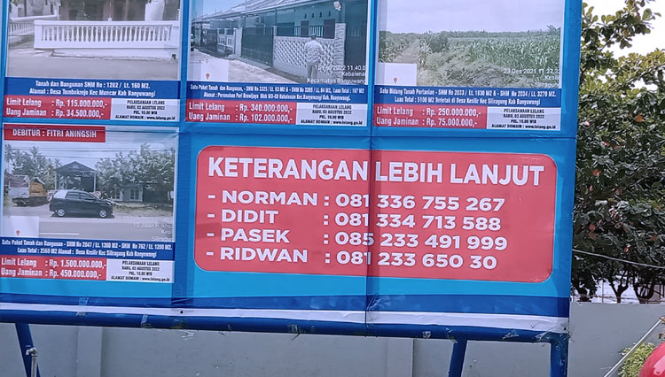 Fakta Baru Kasus Dugaan Mafia Lelang Bank BRI Banyuwangi - TIMES Indonesia