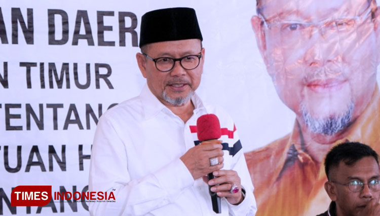 Ketua BPD KKSS Kota Balikpapan, Adam Sinte. (Foto: Kusnadi/TIMES Indonesia)