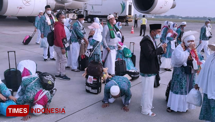 Hingga Hari Ini, 59.086 Jemaah Haji Indonesia Telah Kembali ke Tanah Air