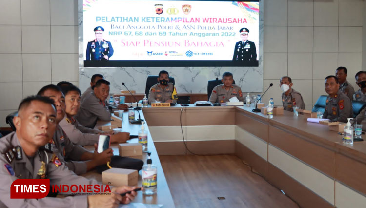 Jelang Pensiun, Puluhan Polisi di Majalengka Dibekali Keterampilan dan Wirausaha
