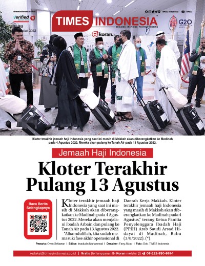 Edisi Rabu, 3 Agustus 2022: E-Koran, Bacaan Positif Masyarakat 5.0