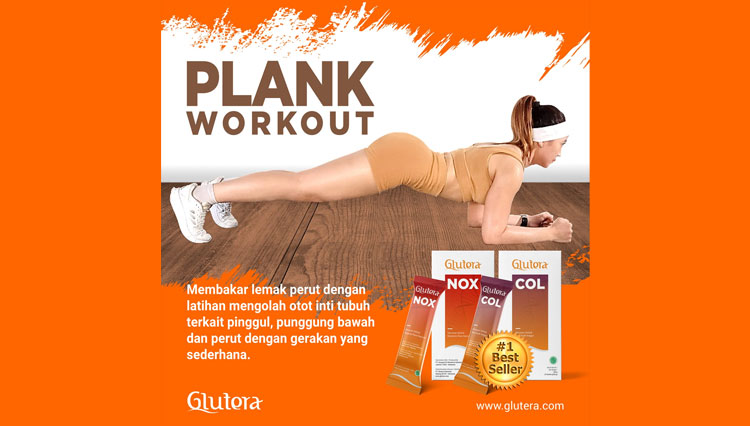 Bakar Lemak Perut Lebih Efektif dengan Plank Workout