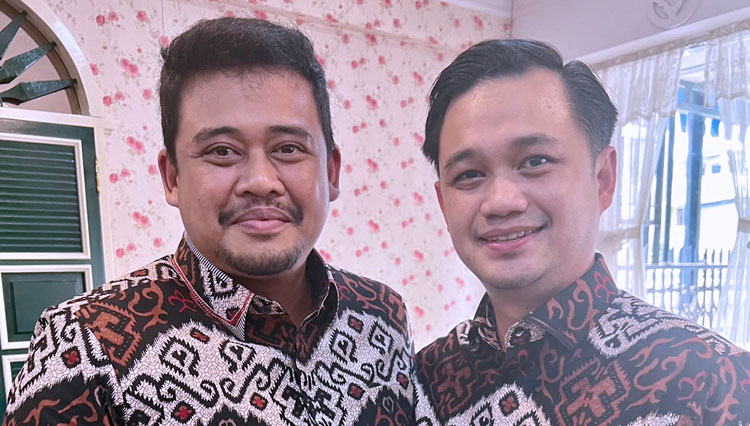 Hadiri Rakerda HIPMI Sumut, Ryan Kono Ketemu Menantu Jokowi