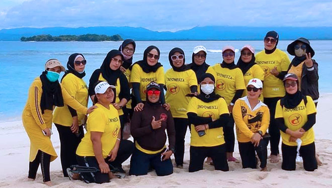 Pulau Pasir Putih Apung Tawarkan Keindahan Pantai dan Taman Laut