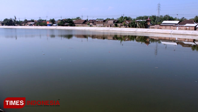 Long Storage atau Waduk Kalimati yang terletak di Desa Kalimati, Kecamatan Tarik, Sidoarjo. (Foto: Rudi Mulya/TIMES Indonesia)