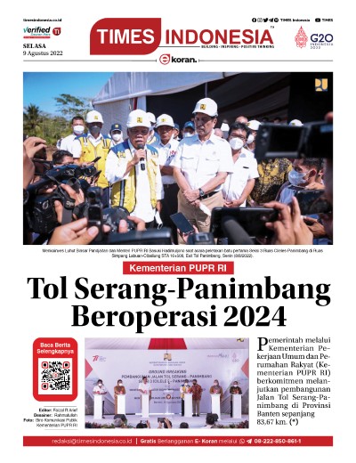Edisi Selasa, 9 Agustus 2022: E-Koran, Bacaan Positif Masyarakat 5.0