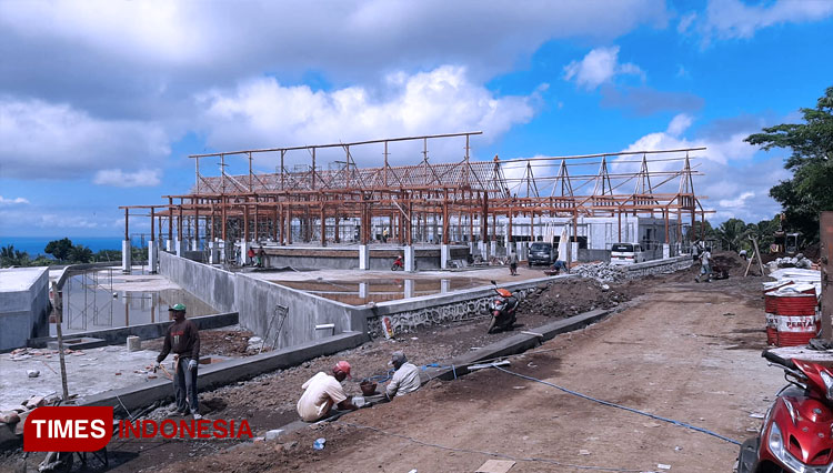 Mega proyek Agro Wisata Tamansuruh, di Desa Tamansuruh, Kecamatan Glagah, Banyuwangi. (FOTO: Fazar Dimas/TIMES Indonesia)