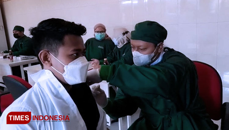 Vaksinasi Booster untuk Nakes Kota Kediri Ditarget Selesai 1 Bulan