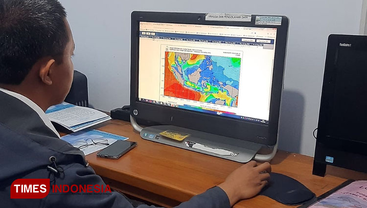 Badan Meteorologi Klimatologi dan Geofisika (BMKG) kelas III Kabupaten Banyuwangi. (Foto: Fazar Dimas/TIMES Indonesia)