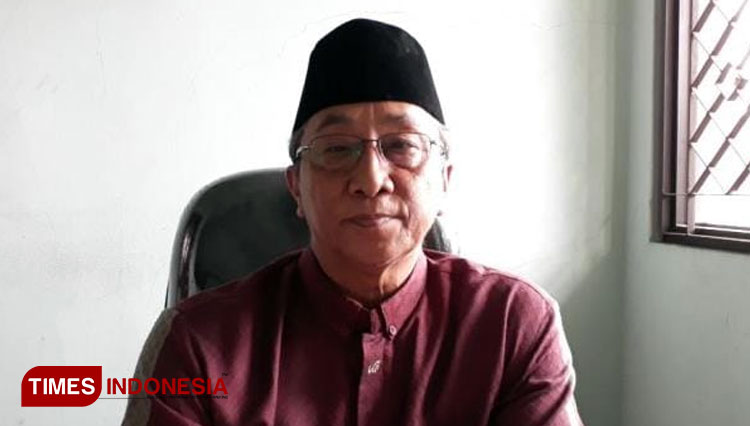 Ketua MUI Kabupaten Bandung, KH. Yayan Hasuna Hudaya. (FOTO: Iwa/TIMES Indonesia)