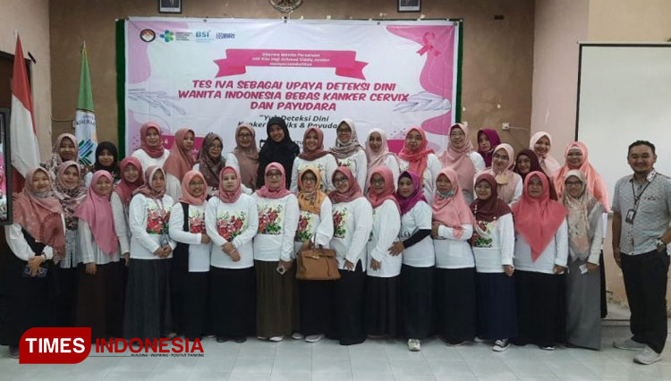 Gelar Tes IVA dan SADANIS Gratis, DWP UIN KHAS Jember: Deteksi Dini Kanker Serviks dan Payudara Ini Penting