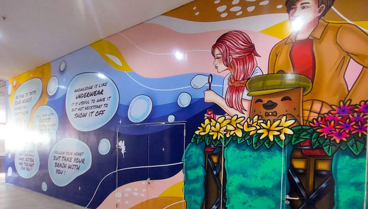Karya para mahasiswa Visual Communication Design Universitas Ciputra. (FOTO: AJP TIMES Indonesia)