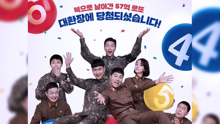 Film 6/45 Kocaknya Go Kyung Pyo dan Lee Yi Kyung Berebut Lotere di Perbatasan Korsel-Korut 