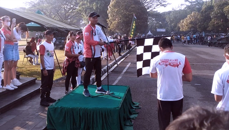 Senam Zumba dan Colour Fun Run Ramaikan Festival Salam Satu Jiwa Indonesia