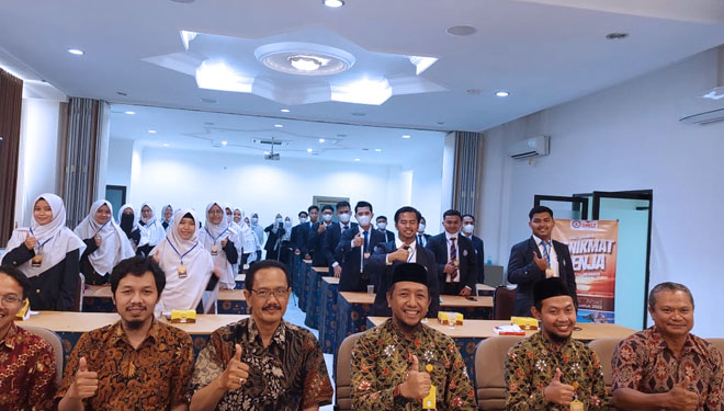 Suasana Penandatanganan Memorandum of Understanding (MoU) antara ITNY dengan Stikom El Rahma, Bogor. (FOTO: Humas ITNY for TIMES Indonesia)