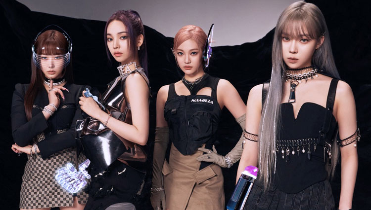 Poster resmi aespa untuk mini album ‘GIRLS’