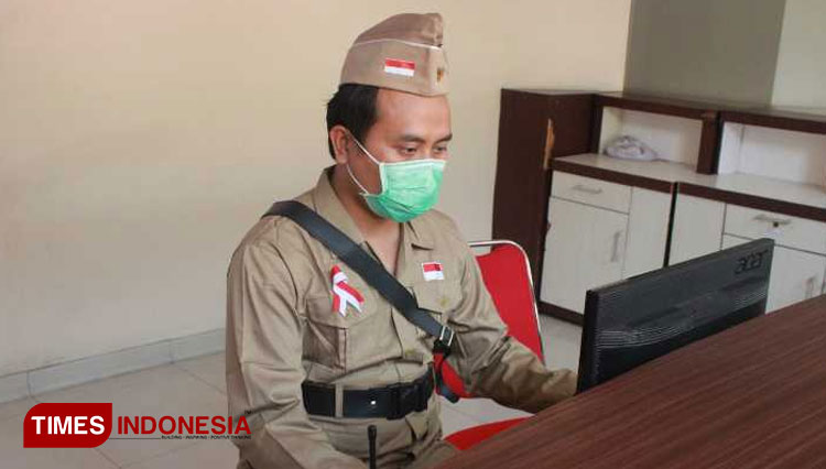 Momen HUT RI, Staf RS di Kota Kediri Kompak Pakai Kostum Pejuang&nbsp;