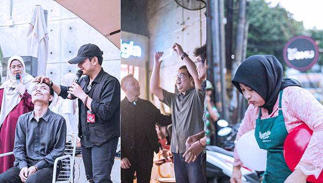Rayakan Kemerdekaan, Ramu Nostalgia Ajak Emak-Emak Lokal Ikuti Lomba   