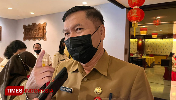 Kepala Dinkes Kota Malang, dr Husnul Muarif saat ditemui awak media. (Foto: Rizky Kurniawan Pratama/TIMES Indonesia)