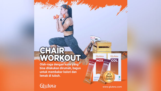Chair Workout, Olahraga Menyenangkan Pakai Kursi 