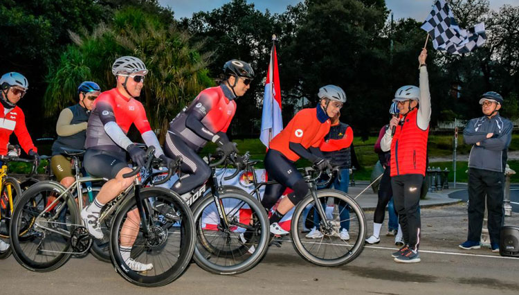 Semarak Gowes Bersama Rayakan HUT Ke-77 RI Di Sydney - TIMES Indonesia