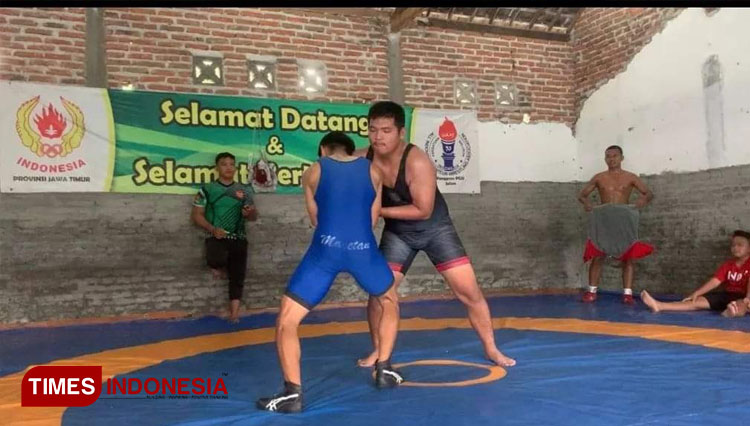 Atlet pegulat dari Kabupaten Magetan, Jawa Timur. (Foto: KONI Magetan)