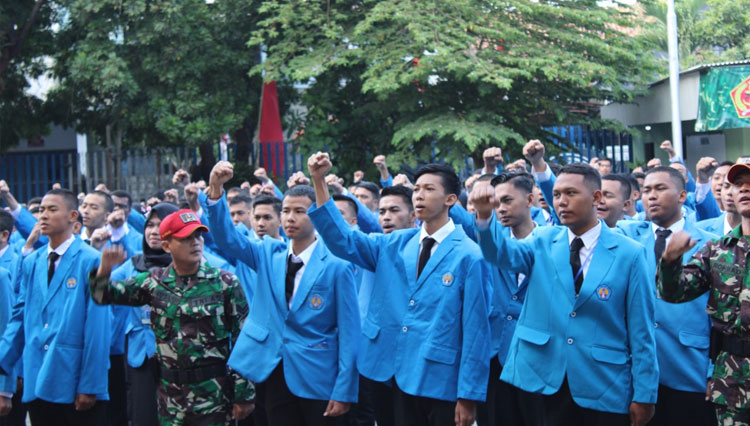 Gambaran Kegiatan PKKMB di ITN Malang. (Foto: Humas ITN Malang for TIMES Indonesia)