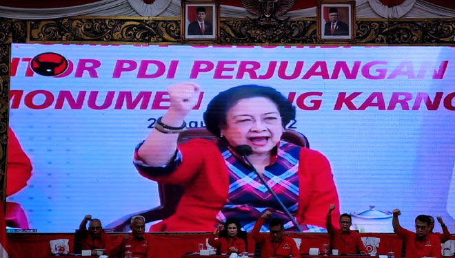 Ketua Umum PDI Perjuangan Megawati Soekarnoputri (FOTO: Hasbullah/TIMES Indonesia)